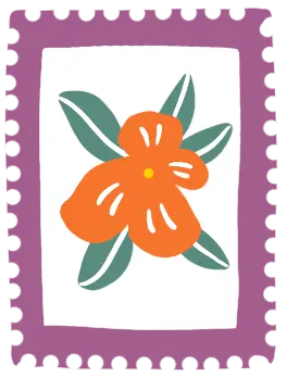 Flower stamp
