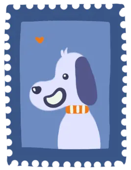 Pup stamp